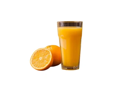 Taze sıkım portakal suyu